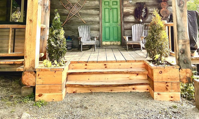 Rapides-des-Joachims Cabin | Spectacular log cabin! Stay in a dream log cabin in the woods