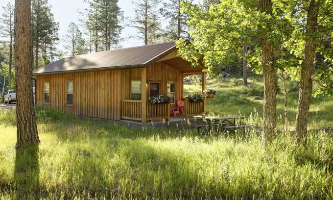 Rapid City Cabin | Spectacular setting, amenities, and centrally located to Mt. Rushmore and Custer State Park, and hiking. Wi-Fi. Excellent cell service (Verizon & ATT). Private campfire. Off-season discounts. No extra fees.