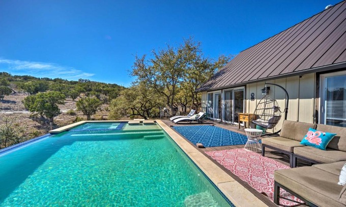 Pedernales Canyon Ranch House | Spicewood Vacation Rental with Infinity Pool!