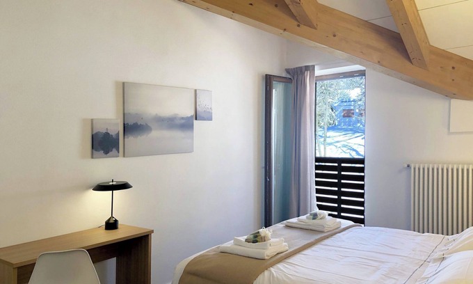 Gionghi-Cappella Apartment | Splendid 4+2 attic with panoramic terrace overlooking the mountains (303)