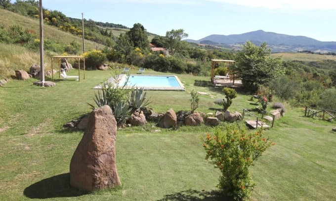 Gallina House | Splendid farmhouse in Val d'Orcia with private swimming pool and sauna