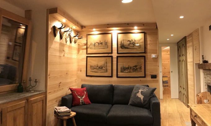 Albosaggia Ski Chalet | Splendid Independent Chalet Junior Suite with triple panoramic exposure