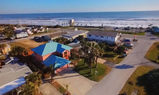 Roberta Heights House | Spoil yourself just steps from the beach! HOT TUB! Great family retreat!