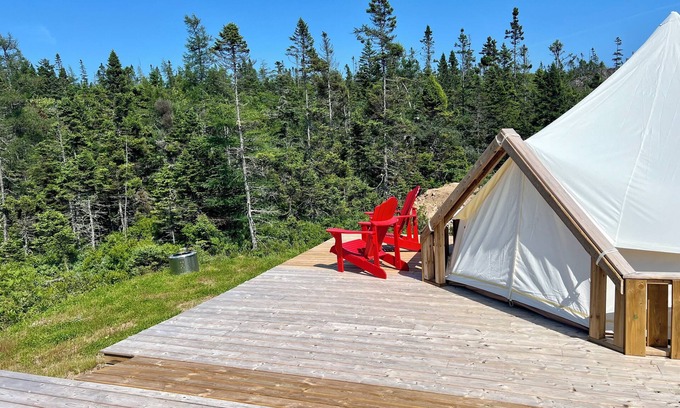 Big Lake RV Rental | Spruce Bell Tent near Peggy's Cove