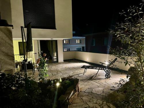 Kisslegg House | -Stadthaus Ida- Mit großer Dachterasse, am Schloßpark, Luftkurort Kißlegg, Boxspringbetten, Kaffeevollautomat, SmartTV, familienfreundlich, großzügig, zentral