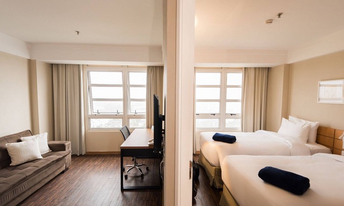 Guarulhos City Centre Apartment | Standard apartment 2 single beds