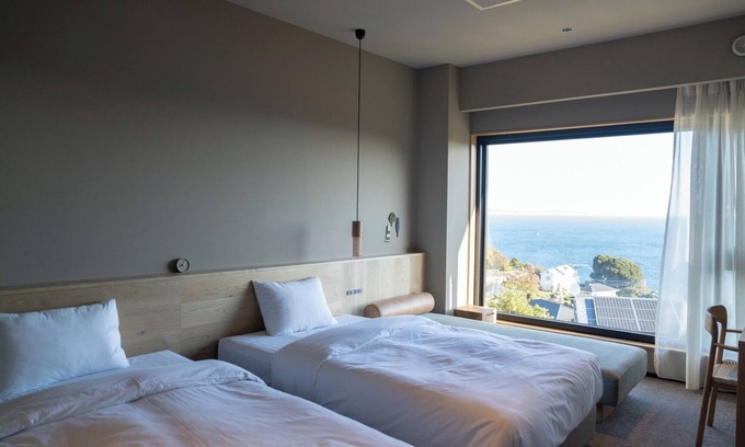 Manazuru Hotel | Standard room with ocean view Breakfast included/Ashigarashimo-gun Kanagawa