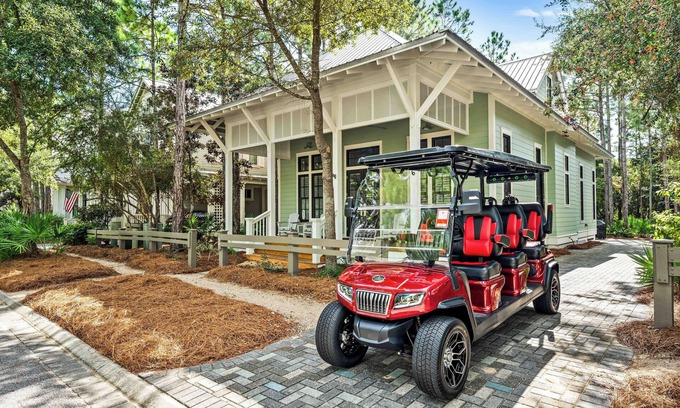 Forest District House | π Stay 3+ Nights, Get 1 Free! 8/15β11/15 | WaterColor Beach Club Access, Golf Cart, Bikes!