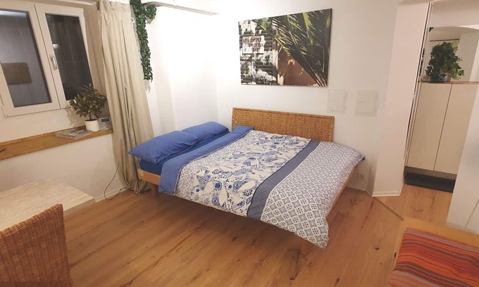 St. Gallen Apartment | Stay in a stylish 1 room studio quiet central top location, 10 min to the center