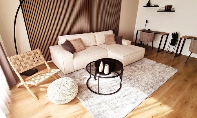 Erlensee Apartment | STAYTONA Klima Balkon 2-Arbeitsplätze nahe FFM
