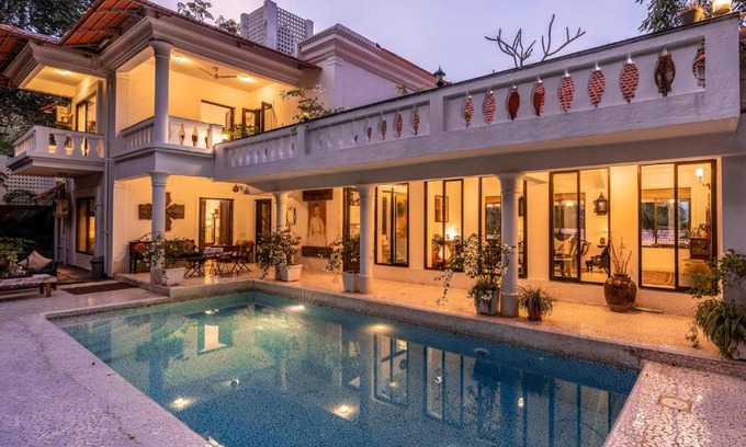 Alto de Porvorim Villa | StayVista at Vintage Hideaway Pet-Friendly Paradise with Private Pool