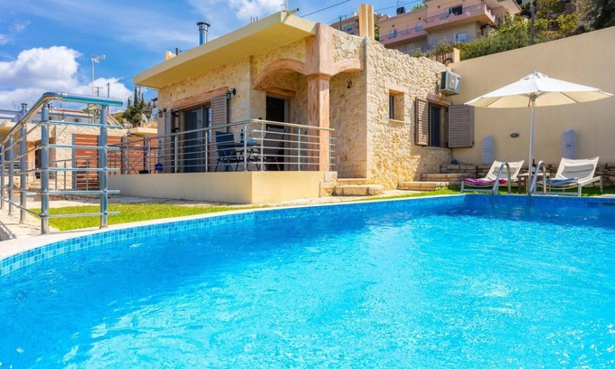 Roumeli Villa | Stefania Villa Dio - One Bedroom Villa, Sleeps 4