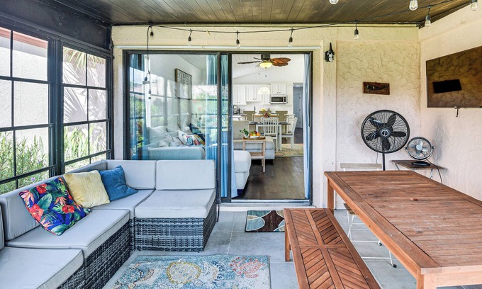 Butler Beach House | Steps to Pool & Beach: Coastal St Augustine Home!