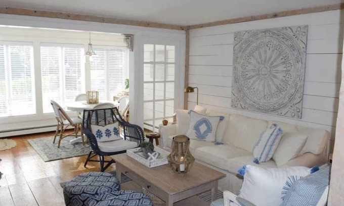 Mashpee Condo | Steps to private beach in Maushop Village, 2 bed, 2 full baths