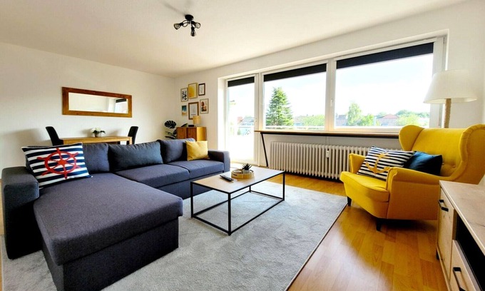 Heppens Apartment | Stilvolles Apartment mit Balkon