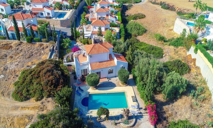 Bahceli Villa | Stone feature Villa with secluded pool and garden in peaceful seaside location