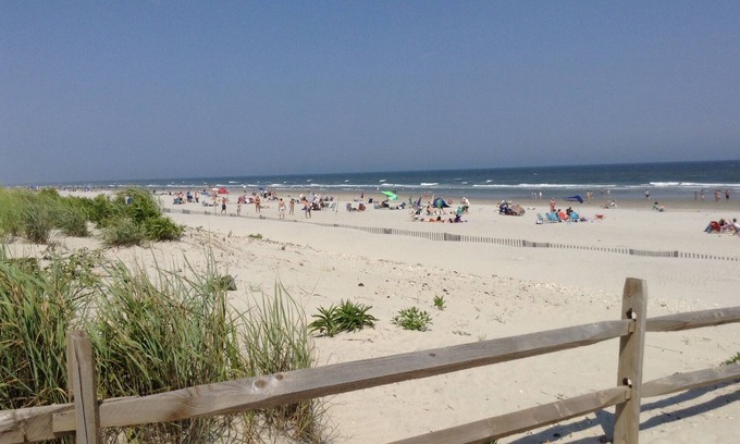 Stone Harbor Condo | Stone Harbor: Park your car and walk to everything. All essentials included.