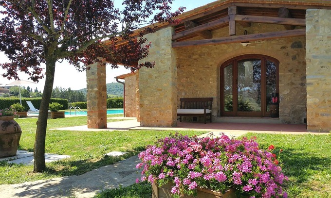 San Filippo Villa | Stone house with private pool in Chianti