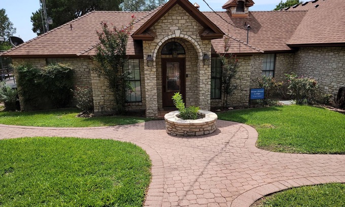 Clifton Cabin | Stone House with patio, hot tub-less than 50 yards to the water.