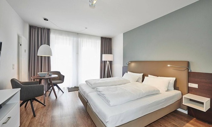 Bensersiel Apartment | Strandnahes 1-zimmer Apartment mit Terrasse Inkl. Schwimmbad- & Saunanutzung