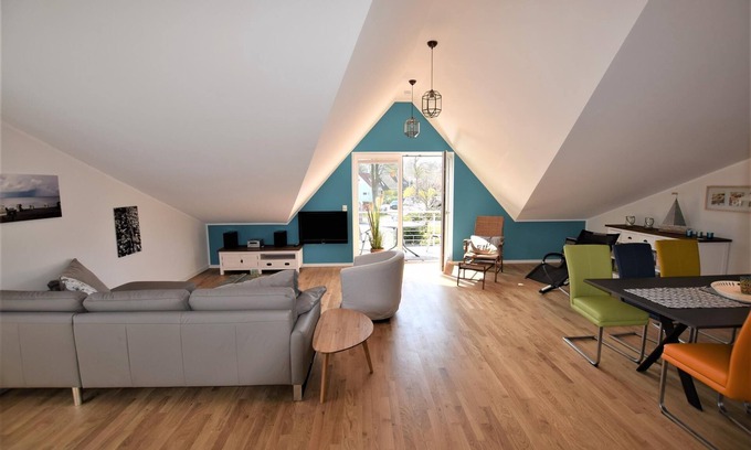 Hohwacht Apartment | Strandesburg mit Sauna 12