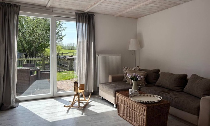 Drei Apartment | Strandhof Holnis - Lütt Hus with sauna and terrace - Strandhof Holnis