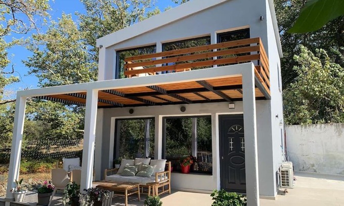 Ano Kariotes Villa | Stream House - Luxury living next to the river