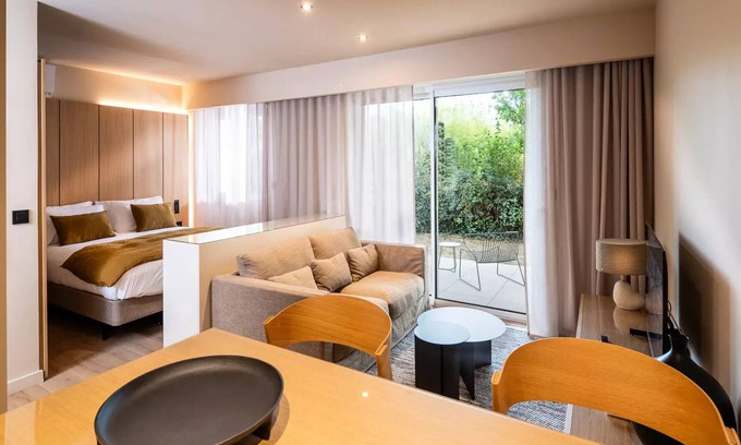 Baillargues Apartment | Studio 2 Personen Gartenansicht