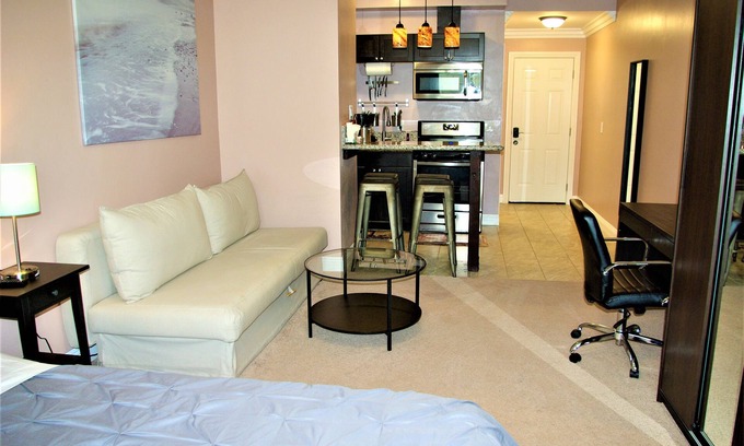 Mira Mesa Apartment | Studio #4, private entrance/kitchen/bathroom