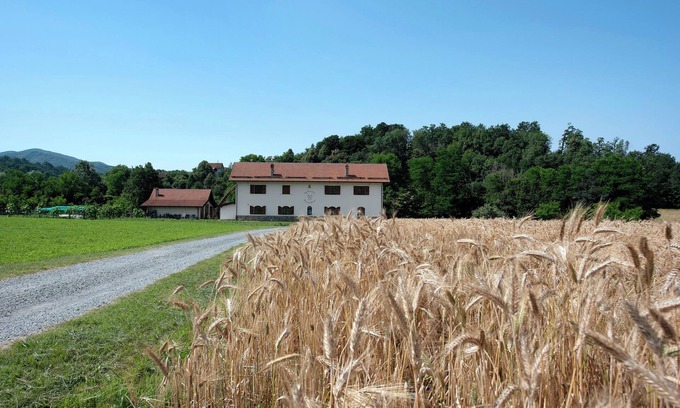 Sassello Apartment | Studio Apartment 'Ant Ra Prina Verde' with Mountain View and Shared Garden