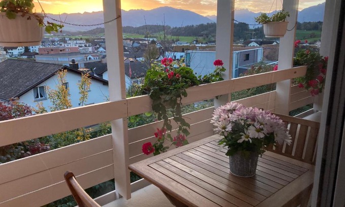 Saint Gallenkappel Apartment | Studio Bergblick