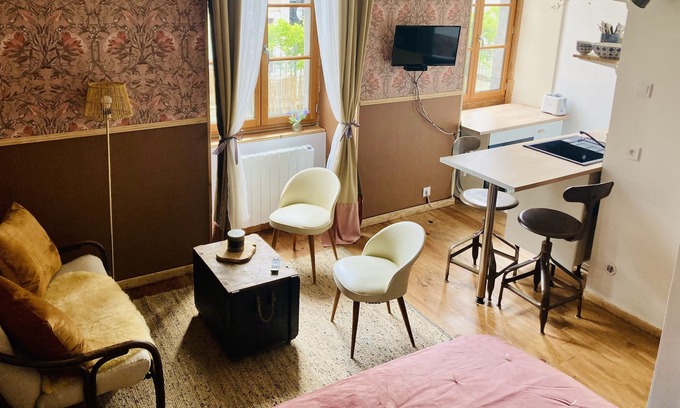 Oloron-Sainte-Marie Apartment | Studio Centre Ville Dans Demeure du 18 ème Siècle