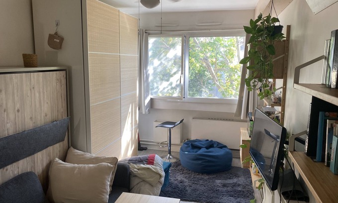 Asiatique Apartment | Studio Confortable Paris 13