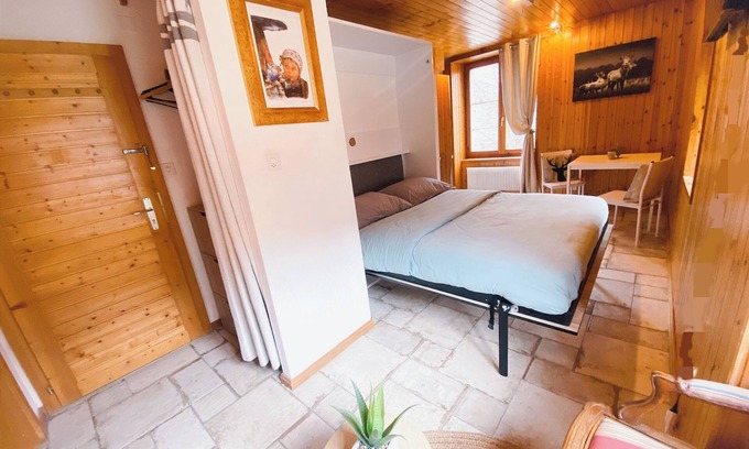 Evolene Apartment | Studio cosy au centre du village