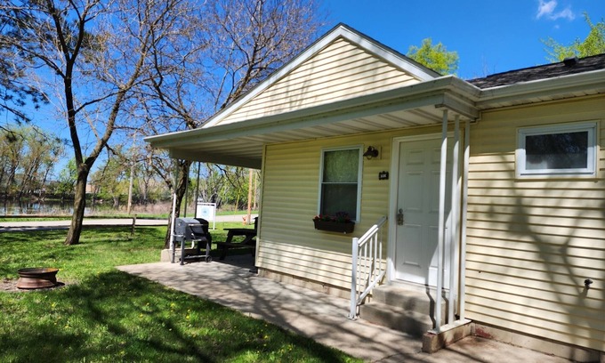 Trempealeau Cottage | Studio Cottage at Lake Road Campground, near the beautiful Mississippi River.