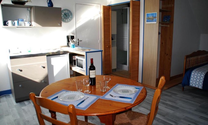 Saint-Romain-de-Colbosc Apartment | Studio meublé Jacynthe Proche Le Havre - Etretat - Honfleur