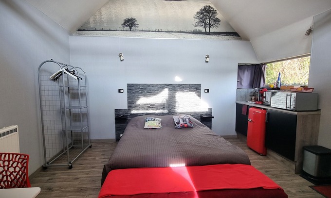 Ande Apartment | Studio mil roses in Andé near Louviers
