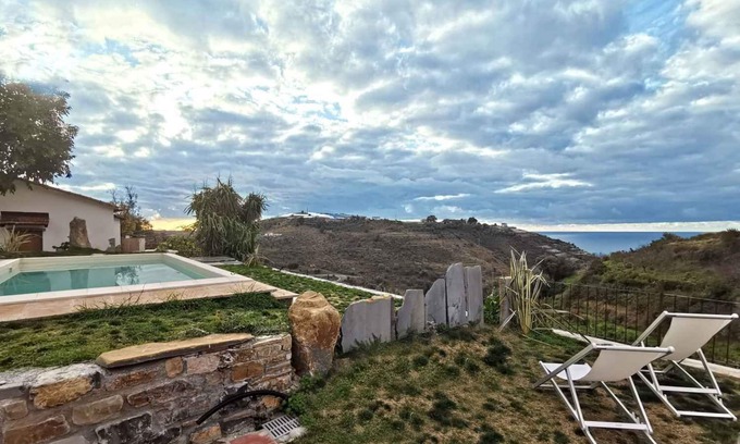 Pompeiana Apartment | Studio mit Terrasse und Pool