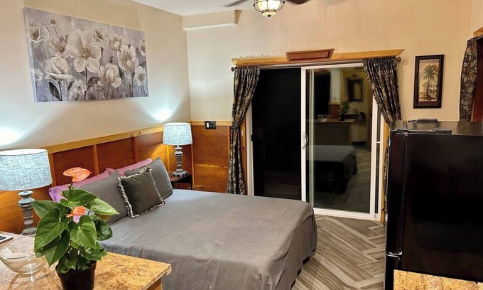 Kehena Apartment | Studio Phoenix, Pet Friendly Near Black Sand Beach Kitchen Dryer Washer & WiFi