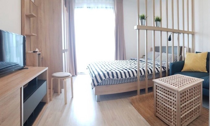 Bang Sue Condo | Studio room for rent @ IDEO MOBI Wongsawang Interchange. Near MRT,Train Station