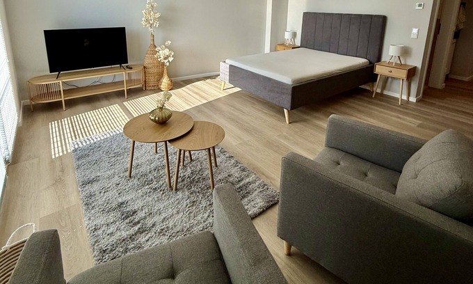 Rhein-Erft-Kreis District Apartment | Studio-Standard-Private Bathroom-City view
