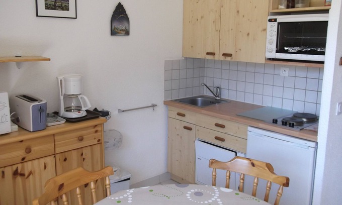 Abondance Apartment | Studio4 people on ground floor facing south/west Richebourg val d'abondance