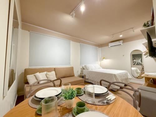 Asa Norte Apartment | StudioAconchego portaria 24h, elevador e garagem