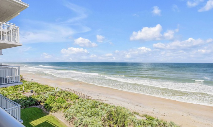 New Smyrna Beach Condo | Stunning 2-bedroom Direct Oceanfront Condo in beautiful New Smyrna Beach n