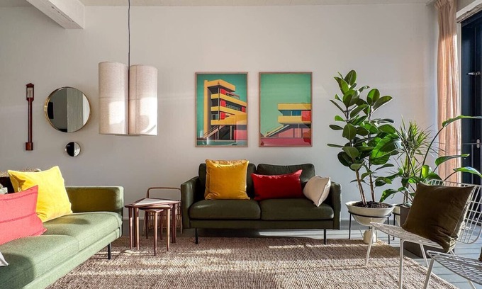 Amager Apartment | Stunning Industrial-Style Loft by the Canals