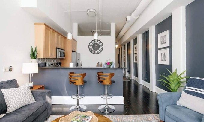 Historic District - North Condo | Stunning Loft in Historic District-Walk Everywhere