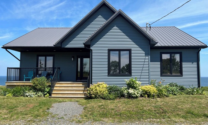 Lower Barneys River House | Stunning Modern Beach House: Private, Unblocked Ocean Views in Nova Scotia.