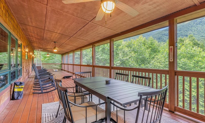 Laurel Ridge House | Stunning Mtn Views~ HotTub~Movie Theater~Game Room