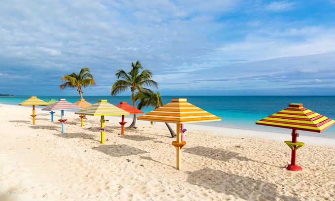 Williams Town Condo | Stunning Oceanfront Condo at Coral Beach unit 1107