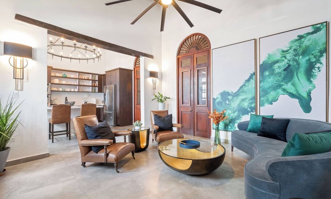 Old San Juan Villa | Stunning Oceanview Villa in walkable Old San Juan